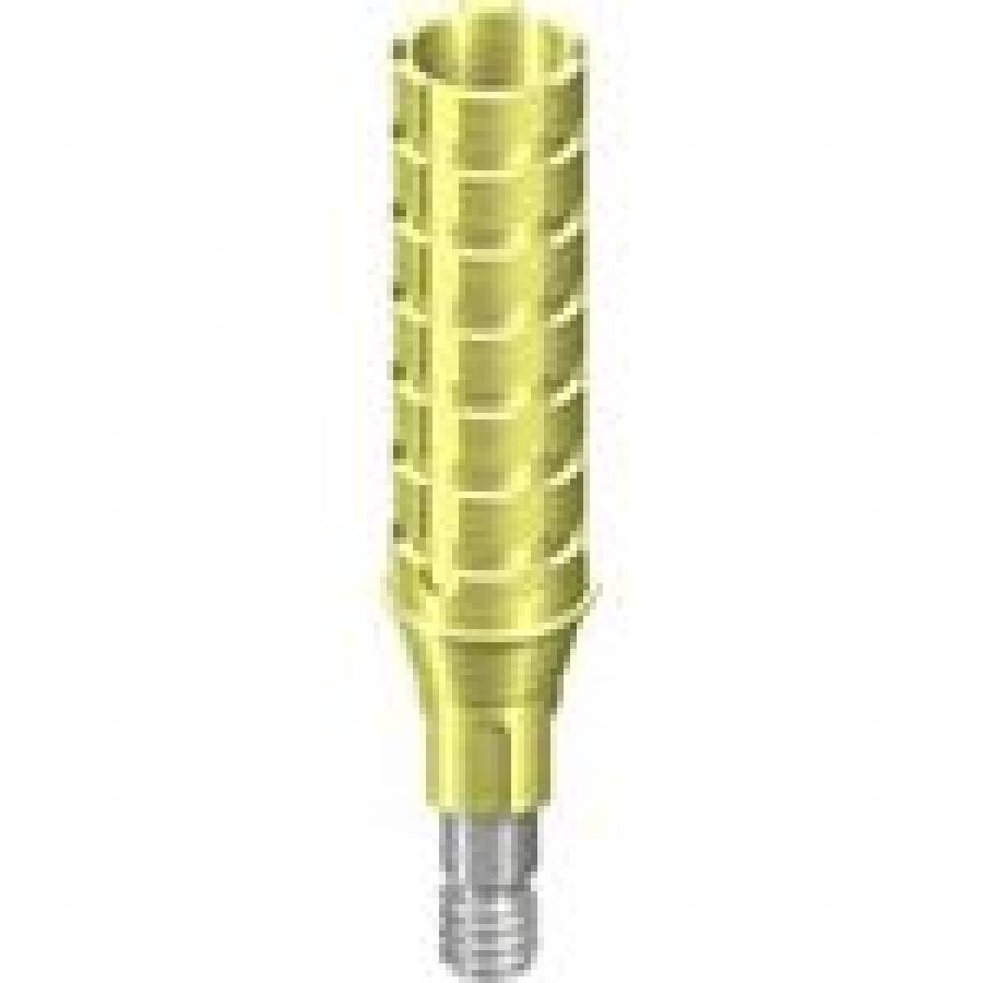 NC TEMPORARY ABUTMENT, CROWN, D 3.5MM, H 11MM, TAN