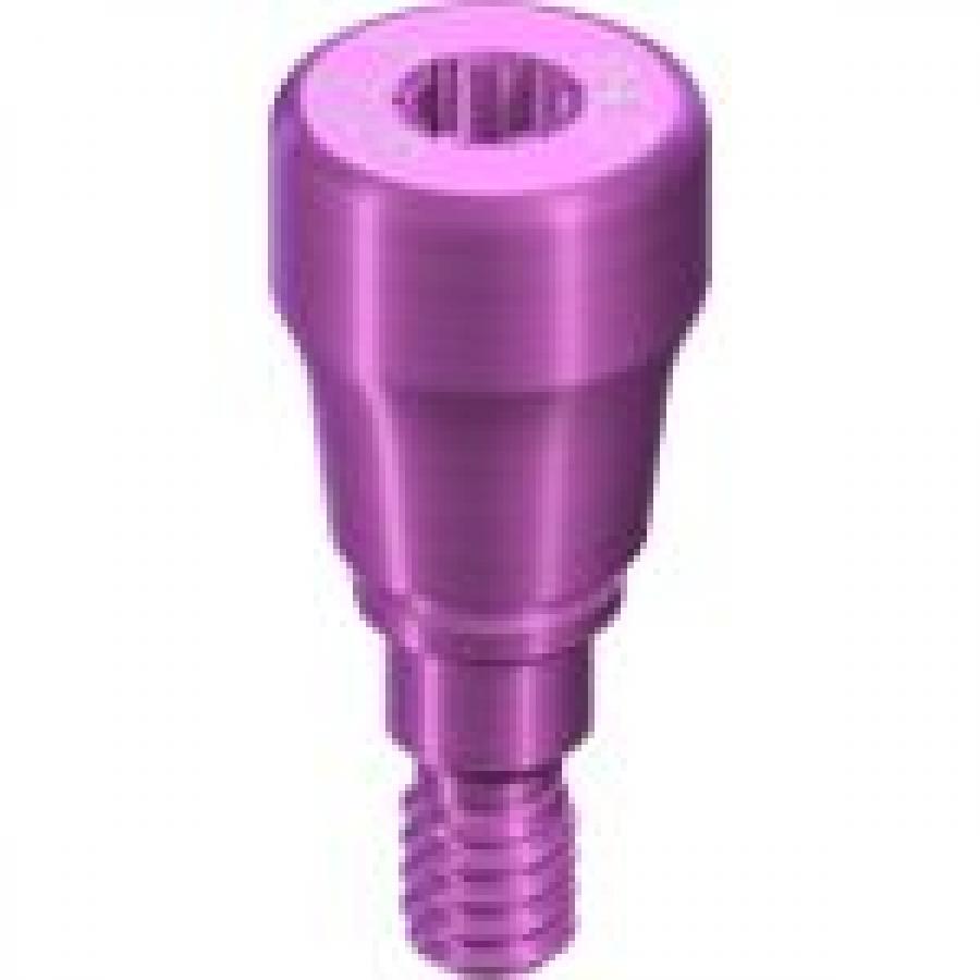 RB/WB HEALING ABUTMENT, CROWN, Ø 4MM, GH 2.5MM, AH 2MM, TI