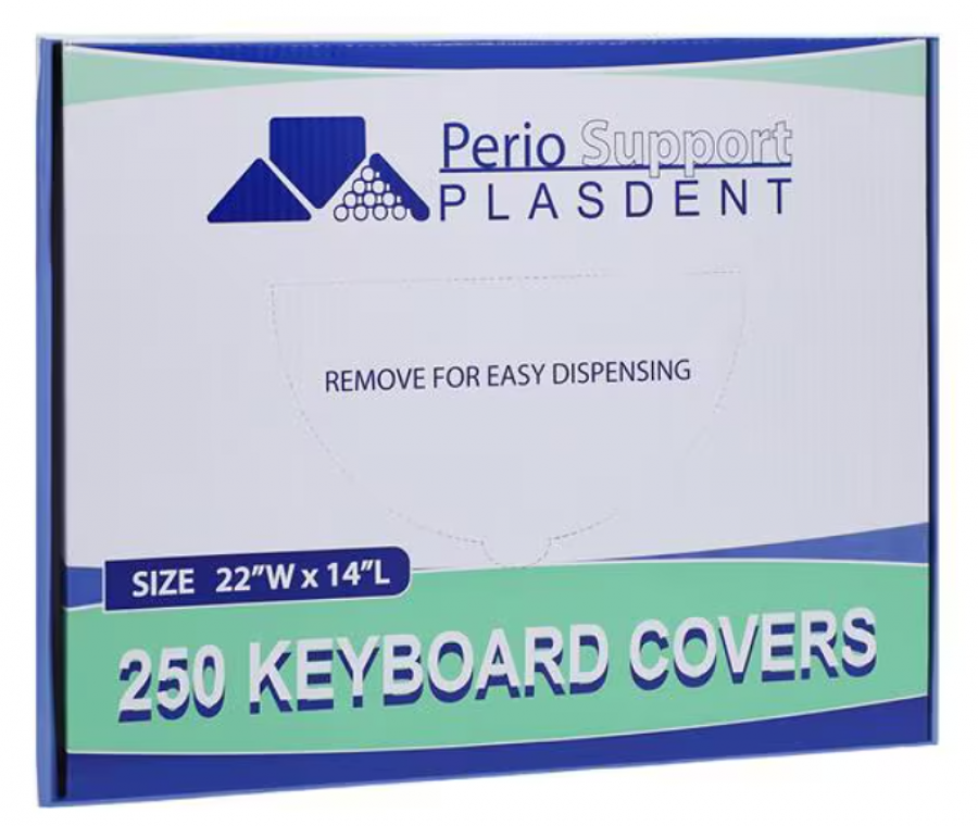 Keyboard Cover 22 in x 14 in Clear 250/Bx