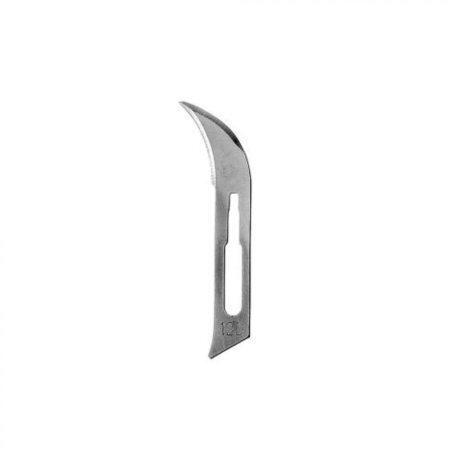 12D Sterile Scalpel Blade, Stainless Steel, Box of 100