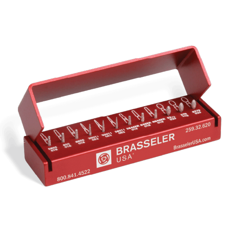 259.32.620 Brasseler USA: Shorter than Short MINI Diamond System