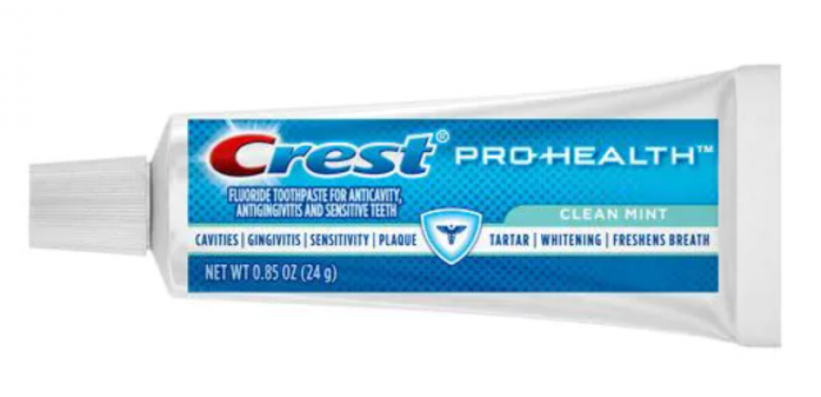 Toothpaste Crest Pro-Health Clean Mint 0.85oz (72/Box)