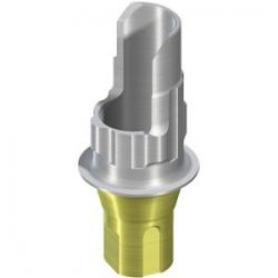 NC VARIOBASE® FOR CROWN AS, INCL. SCREW, Ø 4.1MM, AH 5.5MM, GH 1MM, TAN