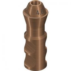ANALOG FOR SCREW-RETAINED ABUTMENT, TAN, STRAIGHT 0°, Ø 4.6MM