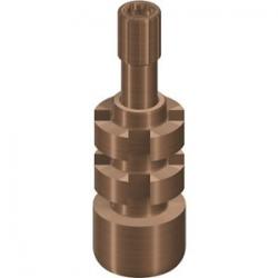 IMPRESSION POST F. OPEN TRAY F. SCREW-RET. ABUT., ABUT. LEVEL, Ø 4.6MM, NON-ENGAGING, TAN