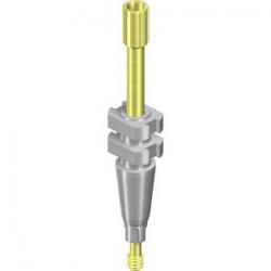 NC IMPRESSION POST, FOR OPEN TRAY WITH GUIDE SCREW, L 30MM, TAN