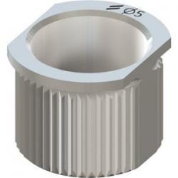 T-SLEEVE, Ø 5MM, H 5MM, GUIDED, STAINLESS STEEL