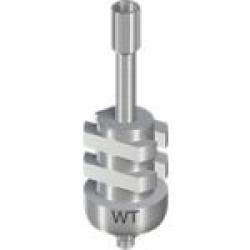 WT IMPRESSION POST OPEN TRAY, LONG, INCL. GUIDE SCREW, H 21MM, TAN
