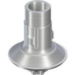 WT VARIOBASE® FOR CROWN, INCL. SCREW, Ø 7MM, AH 6.5MM, TAN