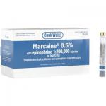 Marcaine Bupivacaine 0.5% Epinephrine 1:200,000 1.8 mL 50/Bx
