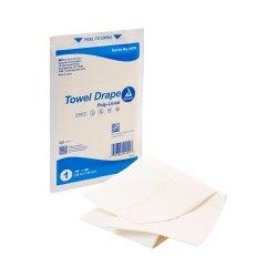 General Purpose Drape dynarex® Poly Lined Towel Drape 18 W X 26 L Inch Sterile (50/BX)