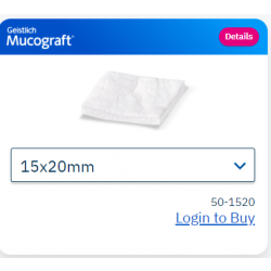 Mucograft Collagen Matrix - 15x20mm