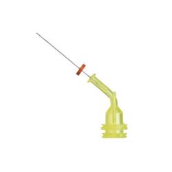 NaviTip 31 ga Tip with Double Sideport Irrigator 21 mm (yellow) 20pk