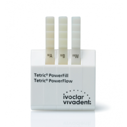 Tetric PowerFill & PowerFlow Shade Guide