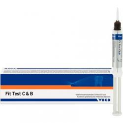 Fit Test C & B Quick Mix High Spot Indicator Pste Sil Syr Rfl Bl 5mL 5mL/E
