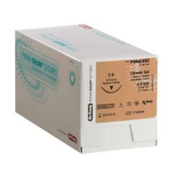 4-0 Chromic Gut Suture 27", C-6 Needle 18.7 mm, 3/8 Circle Reverse Cut